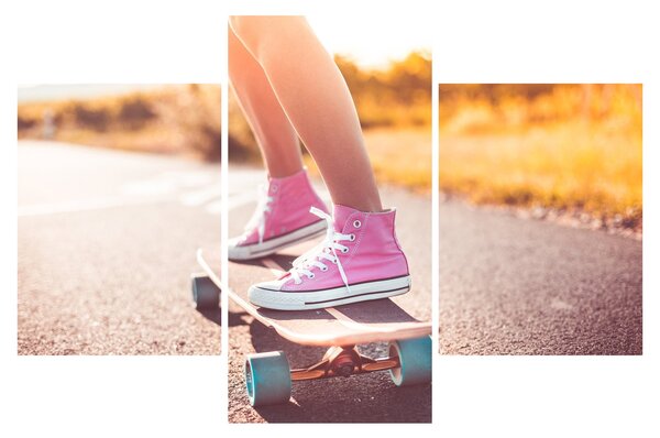Obraz skateboardu (90x60 cm)