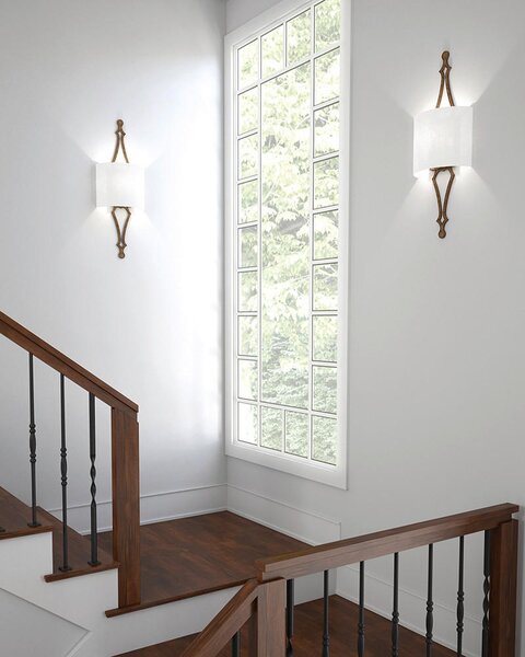 NÁSTENNÉ SVIETIDLO, 29.2/77.8/11.7 cm Elstead Lighting - Interiérové svietidlá