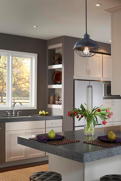 ZÁVESNÉ SVIETIDLO, 25.4/29 cm Elstead Lighting - Interiérové svietidlá
