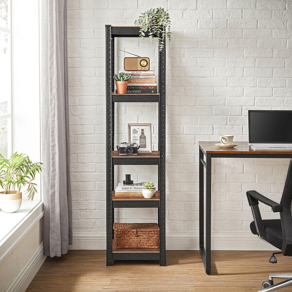REGÁL, hnedá, čierna, 37/150/37 cm Boxxx - Online Only drobný nábytok, Online Only