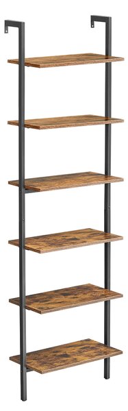 REGÁL, hnedá, čierna, 60/204,8/30 cm Boxxx - Online Only drobný nábytok, Online Only