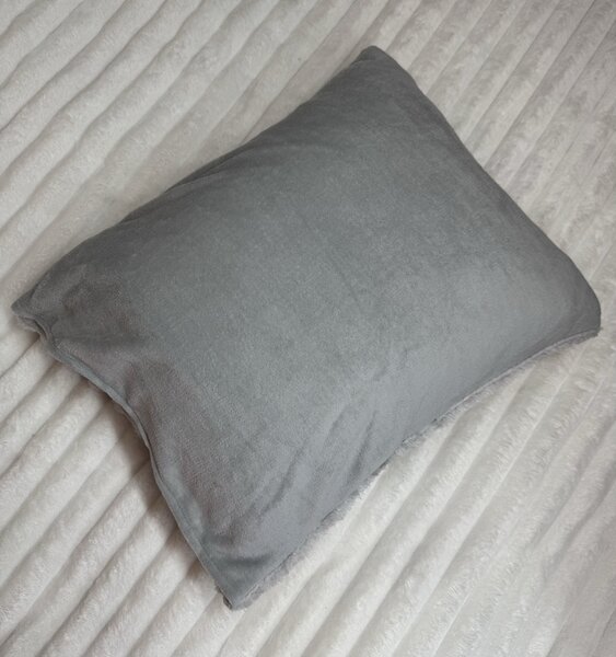 Sendia Textil TAMIA mikroplyšové obojstranné obliečky tmavosivé