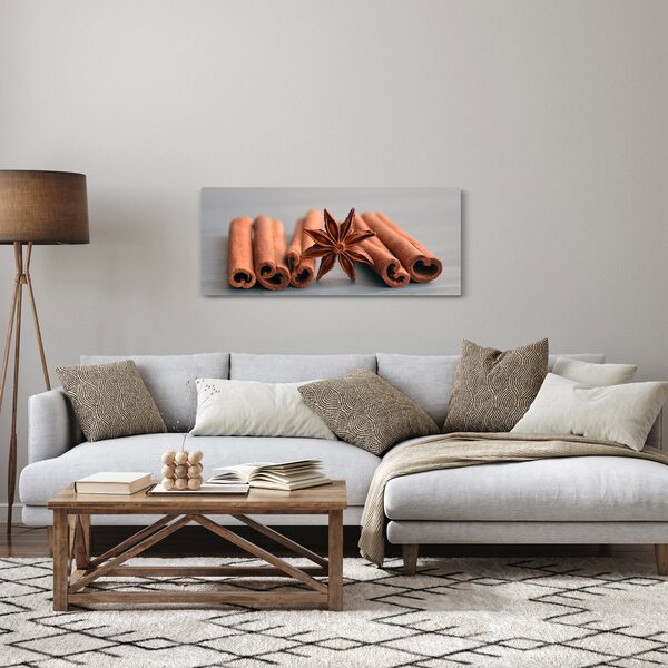 Obraz škorice (120x50 cm)
