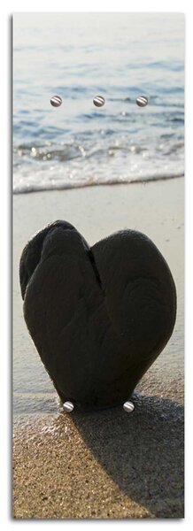 Gario Vešiak Srdce na pláži Veľkosť: 25 x 70 cm