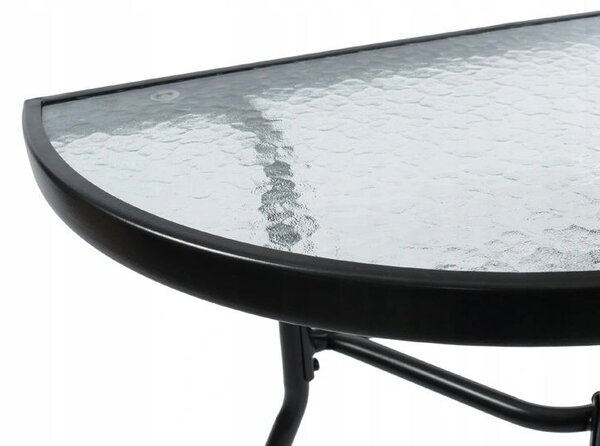 Dekorstudio Balkónový skladací set na malý balkón 2x stolička a stôl