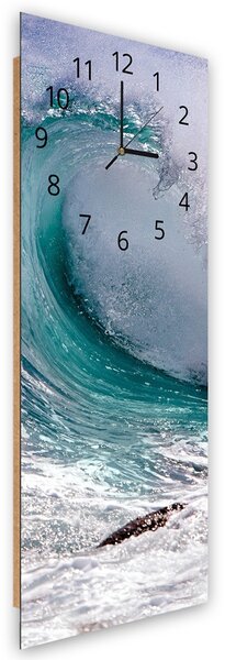 Hodiny na stenu Príliv a odliv Rozmery: 25 x 65 cm