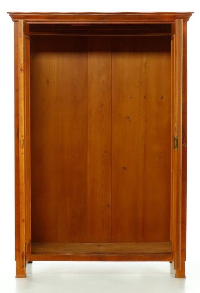 Dvojdverová čerešňová intarzovaná skriňa - Biedermeier