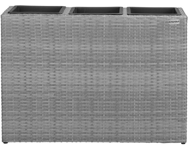 Kvetináč 83x30,5x60cm - šedý