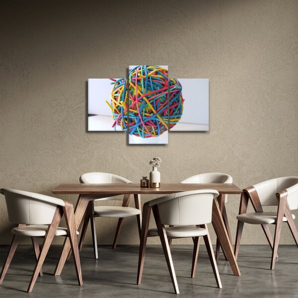 Obraz gumičiek (90x60 cm)