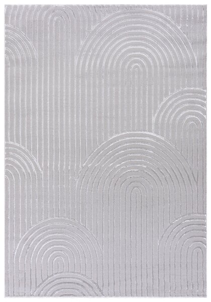 TA Koberec NG81A GRAY/GRAY ELLEN Sivý Obdĺžnikový Rozmer: 80x150 cm