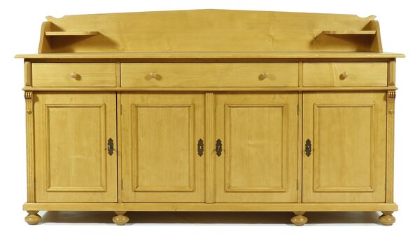 Široká komoda - buffet s nadstavbou