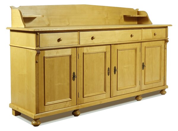 Široká komoda - buffet s nadstavbou