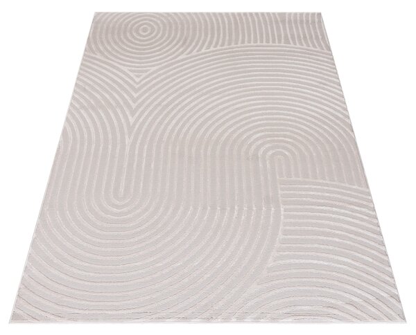 TA Koberec NG83B CREAM/CREAM ELLEN Krémový Obdĺžnikový Rozmer: 80x150 cm