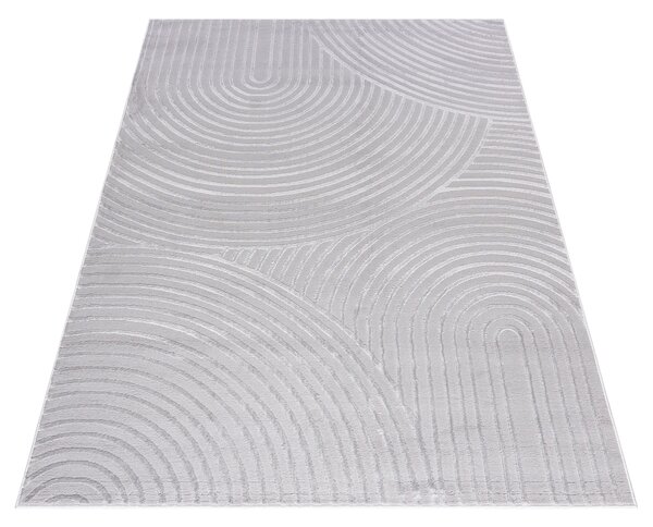 TA Koberec NG89A GRAY/GRAY ELLEN Sivý Obdĺžnikový Rozmer: 80x150 cm