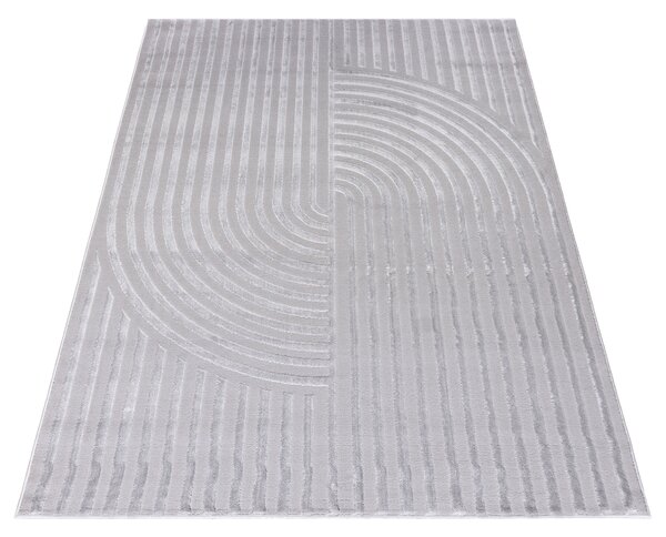 TA Koberec NG91A GRAY/GRAY ELLEN Sivý Obdĺžnikový Rozmer: 80x150 cm