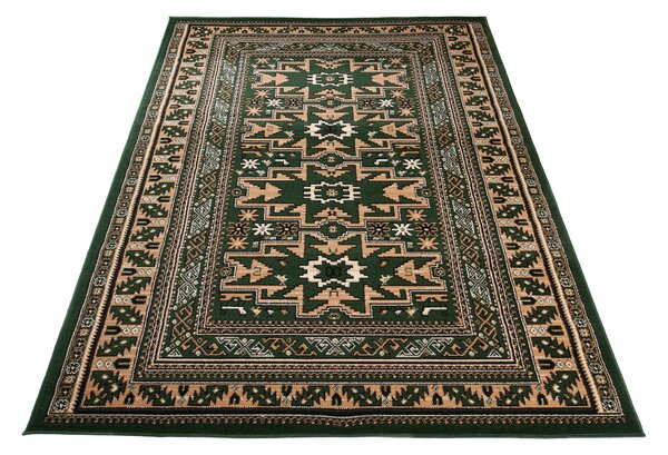 TA Koberec 9162A Z_GREEN EUFRAT BLX Zelený Obdĺžnikový Rozmer: 80x150 cm
