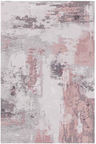 TA Koberec MRD-395 FLANNEL PRINTED Sivý (flanelový) Obdĺžnikový Rozmer: 80x150 cm
