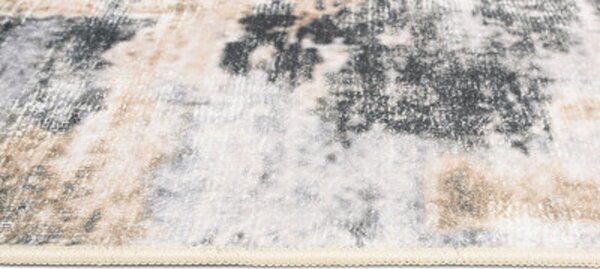TA Koberec JZ-1113 FLANNEL PRINTED Sivý (flanelový) Obdĺžnikový Rozmer: 80x150 cm