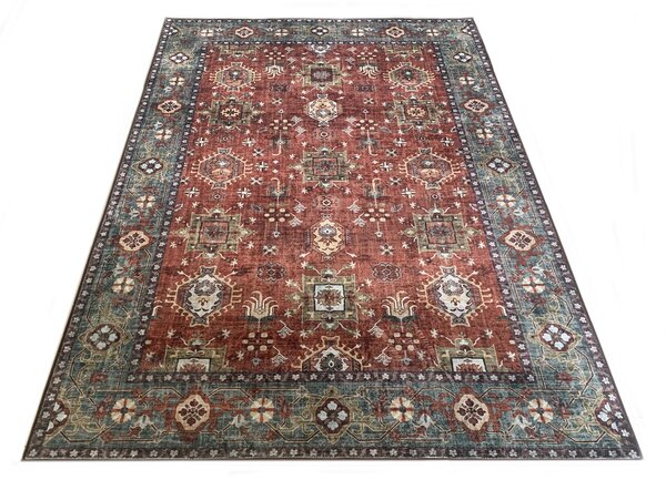 TA Koberec Y-186 FLANNEL PRINTED Sivý (flanelový) Obdĺžnikový Rozmer: 80x150 cm