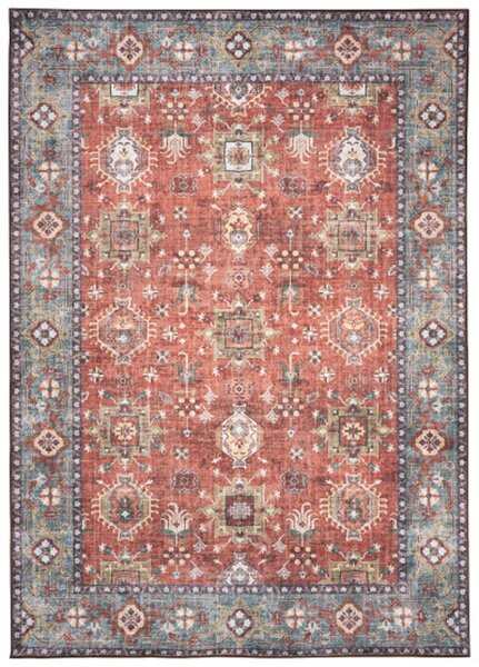 TA Koberec Y-186 FLANNEL PRINTED Sivý (flanelový) Obdĺžnikový Rozmer: 80x150 cm