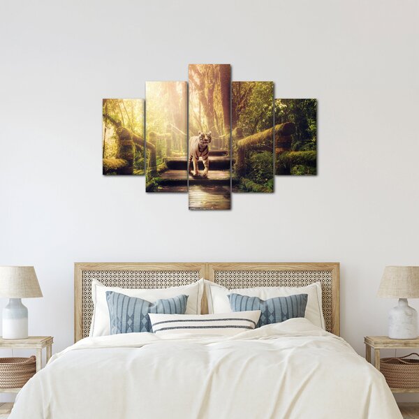 Obraz tigra (150x105 cm)