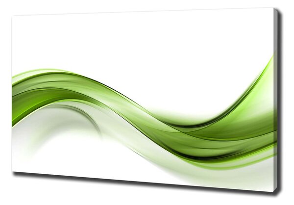 Foto obraz na plátne do obýváčky Zelená vlna