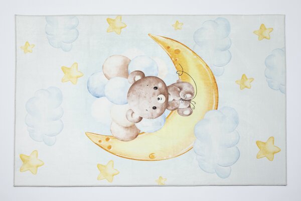 Detský koberec 2403179N KIDS obdĺžnikový – mäkký polyester Rozmer: 80x150 cm