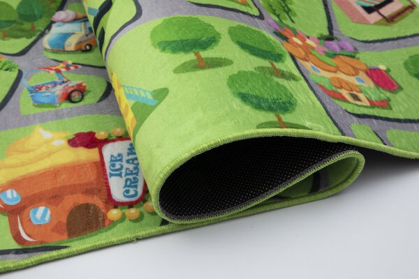 Detský koberec KIDS obdĺžnikový z polyesteru – jemný a odolný Rozmer: 80x150 cm