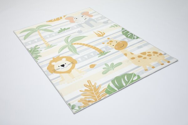 Detský koberec KIDS obdĺžnikový z polyesteru – jemný a odolný Rozmer: 80x150 cm