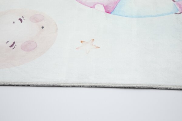 Detský koberec KIDS 2403177N obdĺžnikový – mäkký polyester Rozmer: 80x150 cm