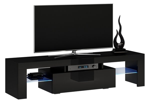 AMI nábytok TV stolík RTV DECORA 160 cm čierny