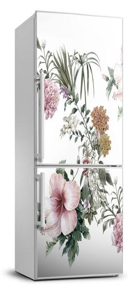 Fototapeta na chladničku Tropické kvety