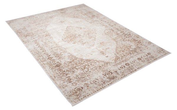 TA Koberec D173E WHITE/VIZON PORTLAND Biely Obdĺžnikový Rozmer: 80x150 cm