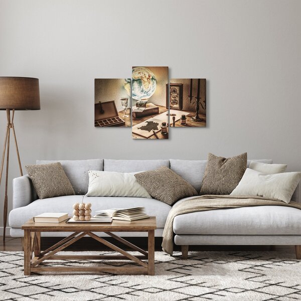 Obraz - cestovateľský stôl (90x60 cm)