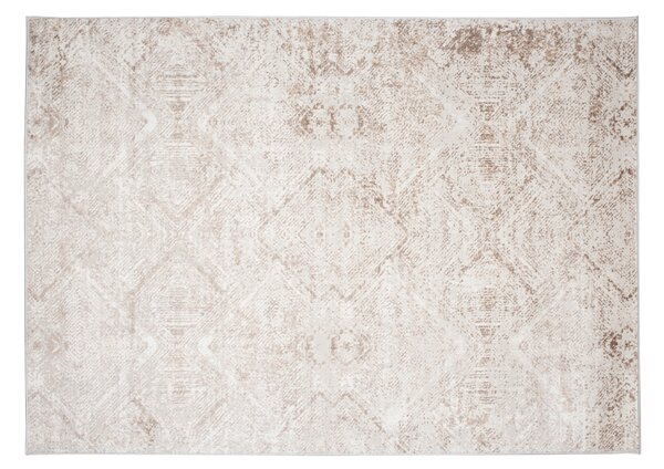 TA Koberec D189E WHITE/VIZON PORTLAND Biely Obdĺžnikový Rozmer: 80x150 cm