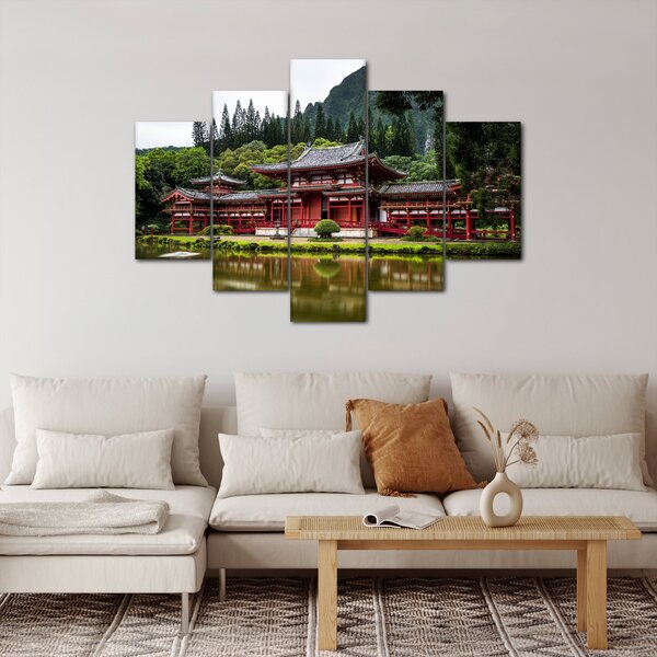 Obraz - čínska architektúra (150x105 cm)