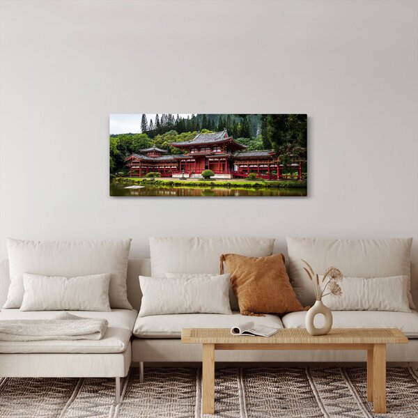 Obraz - čínska architektúra (120x50 cm)