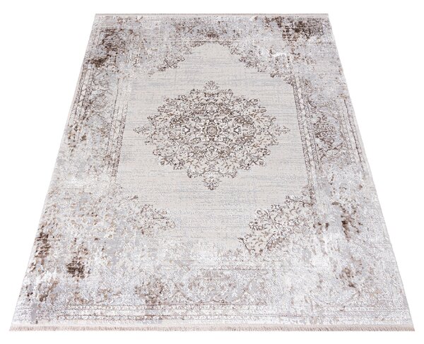 Koberec Sahara K895D krémovo-sivý obdĺžnikový – viac rozmerov Rozmer: 80x150 cm