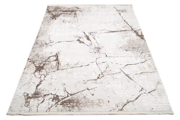 Béžový obdĺžnikový koberec Sahara – hustá gramáž 2000 g/m² Rozmer: 80x150 cm