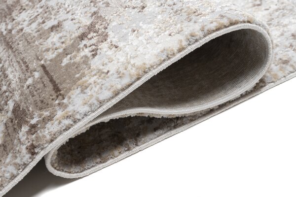 Béžový obdĺžnikový koberec Sahara – hustá gramáž 2000 g/m² Rozmer: 80x150 cm