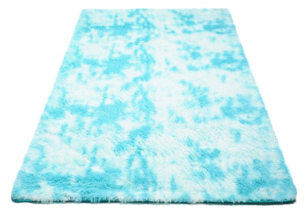 TA Koberec MR-582 Blue SILK DYED Modrý Obdĺžnikový Rozmer: 80x150 cm