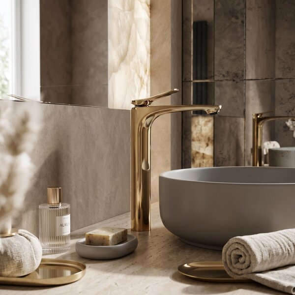 Umývadlová batéria PREMIUM REA Vision Gold High