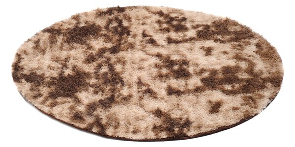 TA Koberec MR-580 Brown SILK DYED KOŁO Hnedý Okrúhly Rozmer: 130x130 cm