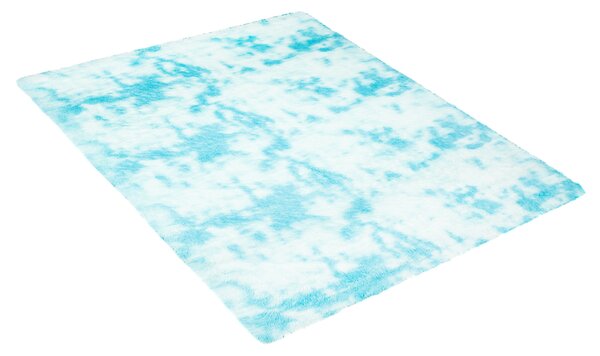 TA Koberec MR-582 Blue SILK DYED Modrý Obdĺžnikový Rozmer: 80x150 cm