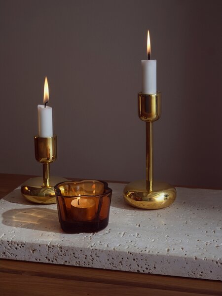 Iittala Set svietnikov Nappula, mosadzný