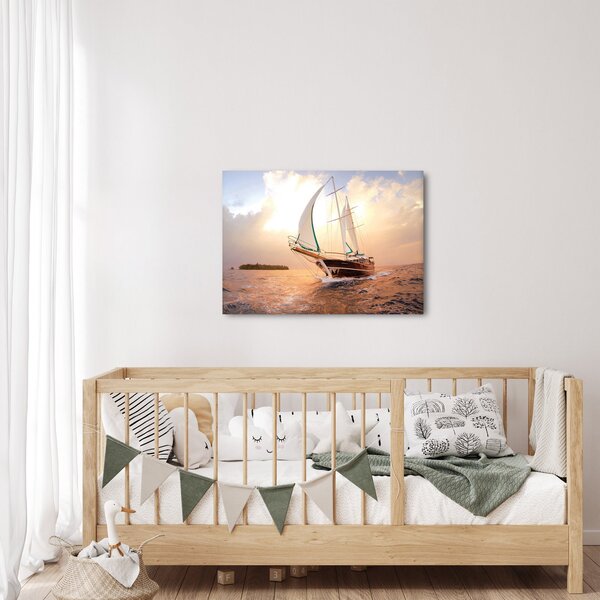 Obraz jachty (70x50 cm)