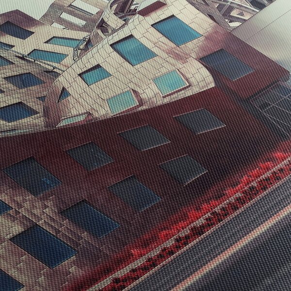 Obraz - architektonická stavba (90x60 cm)