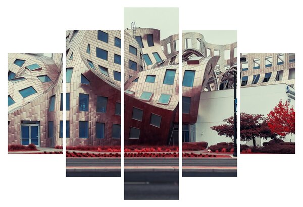 Obraz - architektonická stavba (150x105 cm)
