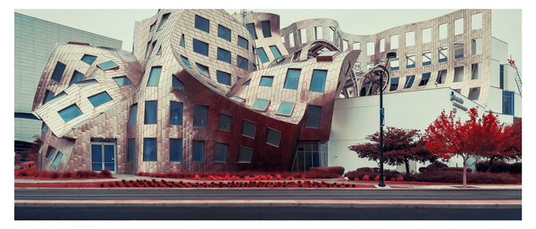 Obraz - architektonická stavba (120x50 cm)