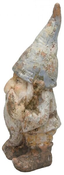 Záhradná dekorácia trpaslík Gnome v antik štýle - 28*22*58 cm - Clayre & Eef